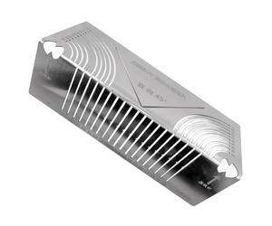 Chaies Precision Flexible Angle Marking Tool - Square Arc Tracer Metal Scriber, Parallel Line Tracer, Cutting Guide for Welding Pipes Metal Framing