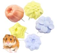 Chaies Pumice Stone Mineral Treats for Hamster, Calcium Pumice Stone for Pets | Rabbit Teeth Grinding Stone - Mineral Calcium Stone for Small Animals, 5