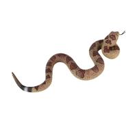 Chaies Realistic Snake Prank Fake Snake Toy Rattlesnake Halloween Rubber Snakes to Keep Birds Away - Realistic Artificial Snakes Garden Props
