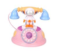 Chaies Retro Wired Fixed Phone Toy - Astronaut Design Retro Rotatable Phone Toy | Wired Fixed Phone Toy for Office, Bedroom, Living Room Decoration