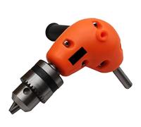 Chaies Right Angle Drilling Tool, Right Angle Drill | 90 Degree Angle Portable Electric Drill,Ergonomic Double Handle Drilling Tool for Woodworking and Woodworking Projects