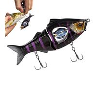 Chaies Saltwater Fishing Lures, Swimming Bait, Multi-Articulated Bass Lures | Innovative Fishing Lure for Lakes, Rivers, Shallow and Deep Waters