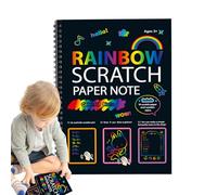 Chaies Scratch Notes for,Scratch Paper Notebooks, Rainbow Scratch Paper Art Set, Scratch Paper For, Magic Art Craft, Scratch Paper Set for Writing, Girls