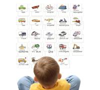 Chaies Sight Word Learning Flash Cards, Vocabulary Word Cards | 24 Sheets High Frequency Word Teaching Cards - High Primary Word Awareness Cards