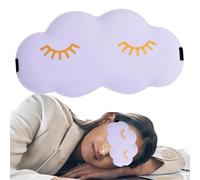 Chaies Sleeping Eye Cover, Blind Wrinkles for Sleep, Eye Wrinkles in Cloud Shape, Ergonomic Sleep Blindfold, Multifunctional Sleeping Cover for Camping