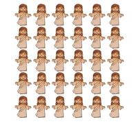 Chaies Small Wooden Jesus Figures, Jesus Christ Figurine - Miniature Jesus Figures - Easter Decorations Small Jesus Figurines, Small Wooden Jesus Statue, Wooden Jesus Sculpture, Small Wooden Jesus