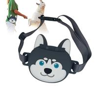 Chaies Treat Bag for Dog Training - Dog Shape Design Adjustable Belt and Leak-Proof Snack Reward Bag for Walking, Dog Food Storage, Outdoor Adventures