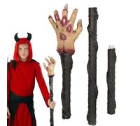 Chaies Walking Stick, Halloween Costume Accessory, Heavy Duty Halloween Style Walking Sticks, Authentic Party Costume Accessory with Witch Stick for Apparitions