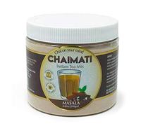 ChaiMati- Masala Chai Latte - Powdered Instant Chai Tea Premix, 8.82oz (250gm) Jar - Makes 20-25 Cups - Very Low Caffeine, Ready in seconds - gets "Chai on your Mind"