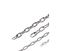 Chain 5Meters 1.2-10MM Diameter Welded SS304/316 Stainless Steel Link Chain for Lifting Binding(4mm Short Link,AISI 304)