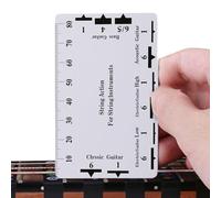 Chain Action Gauge, Lightweight Chain Height Gauges | Measuring Tool, Luthier Repair Tool, Bass Accessories, Configuration Supplies for Men Women Adjusteme