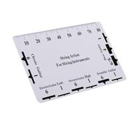 Chain Action Rule, Guitar Chain Height Indicator, Light Rope Height, Measuring Tool, Luthier Repair Tool, Bass Accessories, Configuration Supplies