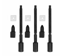 Chain Adjuster Tensioner Screw, 3 Set Metal Chainsaw Chain Tensioner Adjuster Assembly Corrosion-Resistant Sturdy Compatible with Husqvarna 394, 395, 394XP and 395XP (0.85cm*0.75cm/0.33in2.95in)