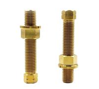 Chain Adjuster Tool Fit For Honda Fit For Suzuki Fit For Yam&aha Titanium Alloy Chain Adjuster Bolt Motocross Dirt Bike(Golden for M8)