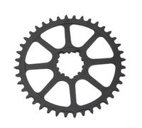 Chain Alignment Optimized by This Innovative 3mm Offset Design on a Reliable Direct Mount Aluminum Alloy Chainring (40T)