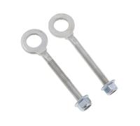 Chain Axle Adjuster Tensioner 1pair Motorcycle 12mm 15mm Chain Wheel Axle Tensioner Adjusters For 110cc 125cc 140cc 150cc Trail Dirt Bike Chain Bolt Adjuster(15mm)