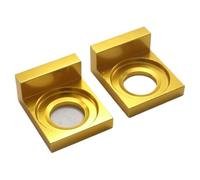 Chain Axle Adjuster Tensioner Fit For SSR XR50 CRF70 KLX TTR IMR Dirt Pit Bike Motorcycle 15mm Pitbike Chain Axle Tensioner Adjuster Chain Bolt Adjuster(Gold 15mm)