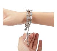 Chain Band Compatible with Apple Watch Band 49mm 46mm 45mm 44mm 42mm 41mm 40mm 38mm,Super Bright Rhinestone Bead Strap for iWatch Series Ultra 10 9 8 7 6 5 4 3 2 1 SE