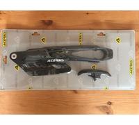 CHAIN BLOCK GUIDE SLIPPER SLIDER SET FITS KTM EXC 150 250 300 2017-2023 BLACK
