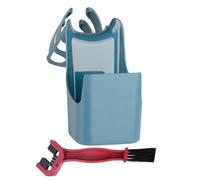 Chain Cleaner Oil Spray Box - Stain Storage, Splash Guard, Maintenance of