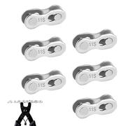 Chain Connection - Link Repair Kit, Connector Clip, Lock Segment | Heavy Duty Chain Joint with Easy Designing Release and Strong Attitude for Gear Adjustment C