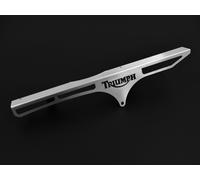 Chain Cover Compatible With Triumph Speed Triple 1050 Logo Silver