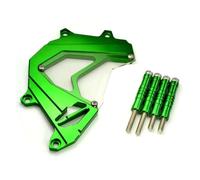 Chain Cover Motorcycle Front Sprocket Cover Engine Guard Chain Protection For Z 800 Z800 2013 2014 2015 2016(Green)