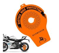 Chain Deflector - Curved Polymer Basin, Internal Oil Catcher, Attachable Splash Guard Hardware, Driveline Maintenance Category, Blue 10" for Cleaning and Repairing Wheels