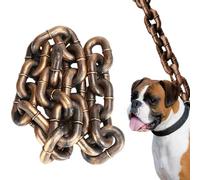 Chain Dog - 200cm PVC Chain | Durable Pet Accessory - Stylish Lightweight Dog Cat Rope for Small Medium Large Pets Fun Personality Upgrade