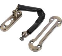 Chain Door Lock,Door Chain Internal Door Lock, Door Bolt Metal Hook and Eye Lock Padlock Sliding Chain Lock Door Hasp Heavy Duty Lock Swing Bar Lock Locking(Bronze)