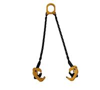 Chain Drum Lifter 1000kgs Capacity - 2 Leg Drum Lifter With Mechanical Grabs - Drum Lifting Chain