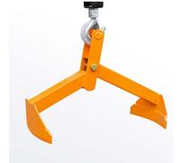 Chain Drum Lifter, Alloy Steel Vertical Drum Lifter Clamp 1100 lbs 30-55 gallon Plastic Drums(A)