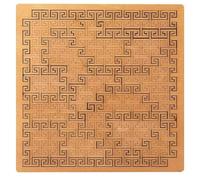 Chain Fractal Tray Puzzles, Chain Wooden Jigsaw Puzzles for Adults, Impossible Reverse Thinking Challenging No Image Puzzle, Hard Difficult Irregular Creative Labyrinth, Jigsaw Puzzles for Kids