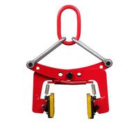 Chain Granite Slab Lifting Clamp, Heavy Duty Stone Scissor Lifting Clamp Tool, Vertical Transport Adjustable Chain, Wide Opening Industrial Cranes Equipment,23 inchess (