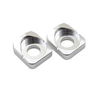 Chain Guard Case Protector Fit For Sur Ron Light Bee X Fit For Light Bee S Motorcycle CNC Rear Axle Block Chain Regulator Adjuster Bolt Motorcycle Chain Protector Guard(Silver)