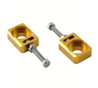 Chain Guard Case Protector Fit For Surron Light Bee S X Dirt Bike Vehicle Motocross Modified Parts Rear Axle Block Chain Adjuster Motorcycle Chain Protector Guard(Golden)
