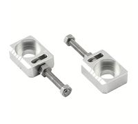 Chain Guard Case Protector Fit For Surron Light Bee S X Dirt Bike Vehicle Motocross Modified Parts Rear Axle Block Chain Adjuster Motorcycle Chain Protector Guard(Silvery)