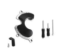 Chain Guard Fit For HONDA MONKEY125 SUPER CUB C125 2018-2021 Guard Left Side Engine Crankcase Cover Case Chainrings(Silvery)