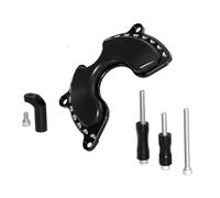 Chain Guard Fit For HONDA MONKEY125 SUPER CUB C125 2018-2021 Guard Left Side Engine Crankcase Cover Case Chainrings(Black)
