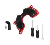 Chain Guard Fit For HONDA MONKEY125 SUPER CUB C125 2018-2021 Guard Left Side Engine Crankcase Cover Case Chainrings(Red)