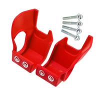 Chain Guard Fit For KAWASAKI KX250 4T KX250F KX450 4T Front Fork Shoe Cover Lower Leg Guard Protector Motorcycle Accessories(Red)