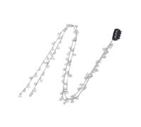Chain Hairpins For Women Hair Clips Barrettes Braided Headband Ponytail Hair Clip Nightclub Headwear Clips For Thick Sectioning Rhinestone Women Styling Sectioning Curly