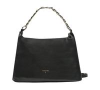 Chain Handle Leather Bag - female - Patrizia Pepe - Handbags - Black - ONE SIZE - Bags ONE SIZE
