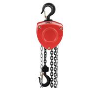 Chain Hoist 1000 kg 10 m - Chain Hoists by Steinberg Systems Black,Red