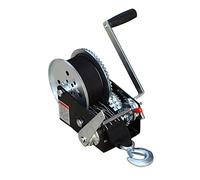 Chain Hoist 2500 Lbs Automatic Brake Hand Winch for Car Maintenance Hoist Micro Mobile Small Crane with 10M Webbing and Hook