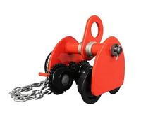 Chain Hoist Trolley Adjustable Width Steel C Cart Industrial & Warehouse Use Sturdy Construct for Optimal Performance