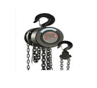Chain Hoist, Type 1-10 Ton 1.5-9 Meters Manual Ratchet Winch, Lifting Crane Block Hand Chain Hoist(Black 3 Ton,6M)