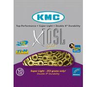 KMC X10SL Chain 10S 114 Links - Gold