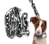 Chain Leashes for Large Dogs Shock Absorbing Training Lead Puppy House Line | Universal Funny, Large Medium Small Breeds, Cats, Outdoor Walking, Running, Hiking, Training, Exercise, Daily Play, Jo