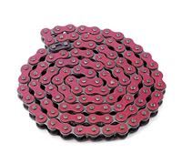 Chain, Link Chain Replacement Spare Parts for Motorbike 420-106L Motorcycle ATV (A (brown)) + dirt bike chain red 420 red chain 420 chain